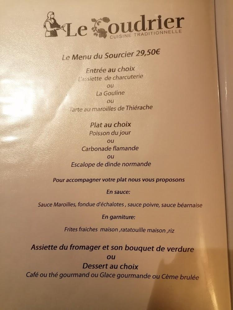 Le Coudrier - Menu Image 2